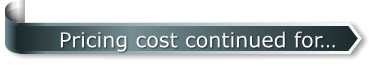 Pricing cost continued for…